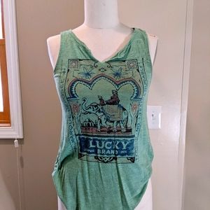 Luck Brand Printed Tank